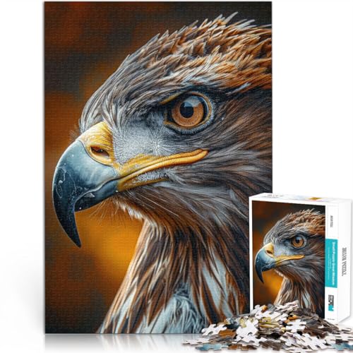 für Erwachsene1000-Teile-Puzzles Wildadler-Porträt Aus Holz,für und ab 14 Jahren Lernspiele EIN Kunstwerk。Größe:50x75cm/19.6x29.5Zoll für Erwachsene1000-Teile-Puzzles Wildadler-Porträt Aus Holz,für und ab 14 Jahren Lernspiele EIN Kunstwerk。Größe:50x75cm/19.6x29.5Zoll von LKSDCBOT