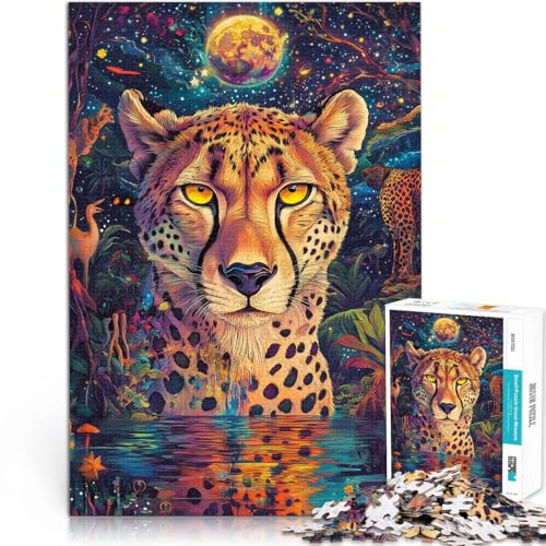 für Erwachsene2000-Teile-Puzzles Farbmalerei Gepard Aus Karton,ab 14 Jahren Schwierig zu vervollständigen, Aber lustig und humorvoll Erwachsene und Jugendliche。Größe:70x100cm für Erwachsene2000-Teile-Puzzles Farbmalerei Gepard Aus Karton,ab 14 Jahren Schwierig zu vervollständigen, Aber lustig und humorvoll Erwachsene und Jugendliche。Größe:70x100cm von LKSDCBOT
