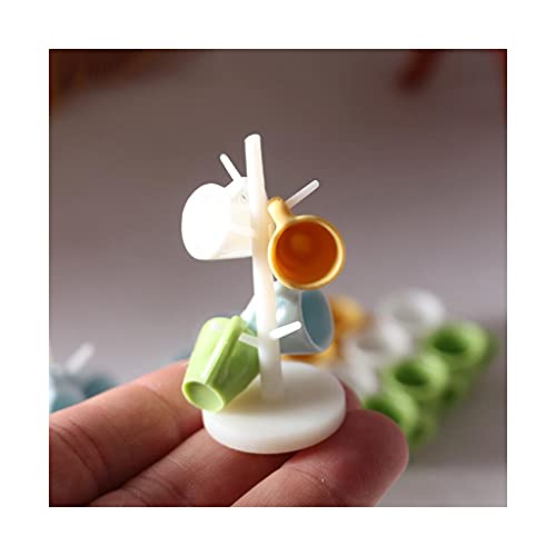5 Stück Tassenständer Halter Möbel Wein für Puppenhaus Miniatur Kinder für Esszimmer Dekoration von LLHCF