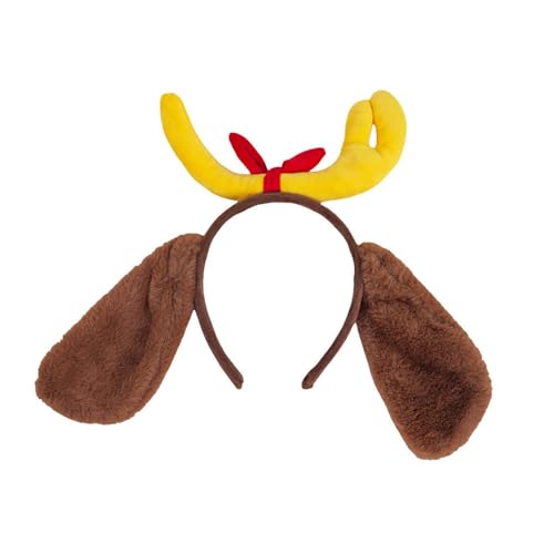 Cartoon Hairhoop Lovely Dog Ear Hairband Cosplay Stage Props Headdress Adult Kids Head Accessories von LLHCF