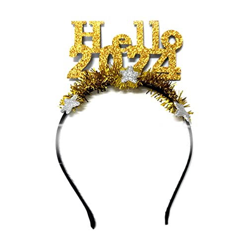 Creatively Hello Letter 2024 Shape Hair Hoop Live Broadcast Hair Holder Christmas Party Costume Headwear For Children Creatively Hello Letter 2024 Shape Hair Hoop Live Broadcast Hair Holder Christmas Party Costume Headwear For Children von LLHCF