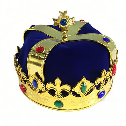 LLHCF Abschlussball Dress Up für Prinz König Kronen Geburtstag Verkleiden Zarte Foto Requisiten Stirnband König Mottopartys Kostüm von LLHCF