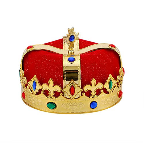 LLHCF Abschlussball Dress Up für Prinz König Kronen Geburtstag Verkleiden Zarte Foto Requisiten Stirnband König Themenpartys Kostüm LLHCF Abschlussball Dress Up für Prinz König Kronen Geburtstag Verkleiden Zarte Foto Requisiten Stirnband König Themenpartys Kostüm von LLHCF