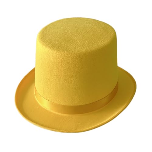 LLHCF Britischer Hut für Erwachsene/Kinder, flacher Zylinderhut, Abschlussball, Karneval, Party, Kostüm, Filz, Zaubererhut für Karneval, Show, Rave-Party LLHCF Britischer Hut für Erwachsene/Kinder, flacher Zylinderhut, Abschlussball, Karneval, Party, Kostüm, Filz, Zaubererhut für Karneval, Show, Rave-Party von LLHCF
