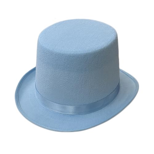 LLHCF Britischer Hut für Erwachsene/Kinder, flacher Zylinderhut, Abschlussball, Karneval, Party, Kostüm, Filz, Zaubererhut für Karneval, Show, Rave-Party LLHCF Britischer Hut für Erwachsene/Kinder, flacher Zylinderhut, Abschlussball, Karneval, Party, Kostüm, Filz, Zaubererhut für Karneval, Show, Rave-Party von LLHCF