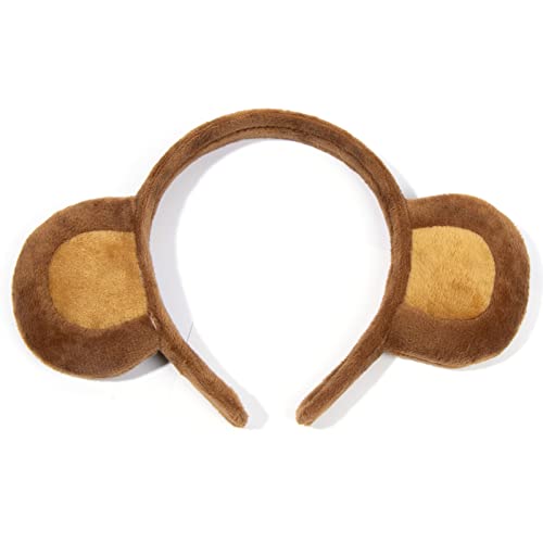 LLHCF Cartoon Plüsch Stirnbänder Tiermuster Affenohren Haarband Banane Haarreifen Halloween Weihnachten Requisiten Thema Kostüm LLHCF Cartoon Plüsch Stirnbänder Tiermuster Affenohren Haarband Banane Haarreifen Halloween Weihnachten Requisiten Thema Kostüm von LLHCF