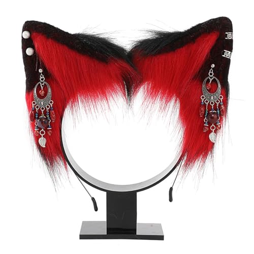 LLHCF Cosplay Kätzchenohren-Haarreif, Tierohren, pelziges Kätzchen, Karneval, Party, handgefertigt, pelzig, Party, Kostüm, Teufel LLHCF Cosplay Kätzchenohren-Haarreif, Tierohren, pelziges Kätzchen, Karneval, Party, handgefertigt, pelzig, Party, Kostüm, Teufel von LLHCF