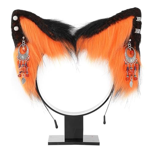 LLHCF Cosplay Kätzchenohren-Haarreif, Tierohren, pelziges Kätzchen, Karneval, Party, handgefertigt, pelzig, Party, Kostüm, Teufel LLHCF Cosplay Kätzchenohren-Haarreif, Tierohren, pelziges Kätzchen, Karneval, Party, handgefertigt, pelzig, Party, Kostüm, Teufel von LLHCF