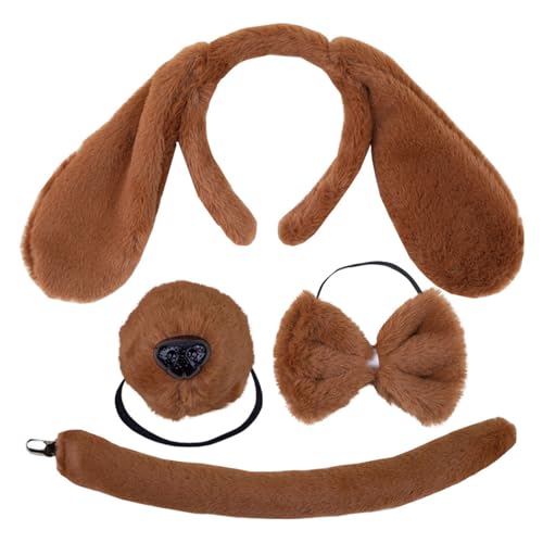 LLHCF Dalmatiner-Cosplay-Kostüm für Kinder, Cartoon-Tier-Stirnband/Schwanz/Fliege, Halloween-Party, Bühne, Rollenspiel-Outfit LLHCF Dalmatiner-Cosplay-Kostüm für Kinder, Cartoon-Tier-Stirnband/Schwanz/Fliege, Halloween-Party, Bühne, Rollenspiel-Outfit von LLHCF
