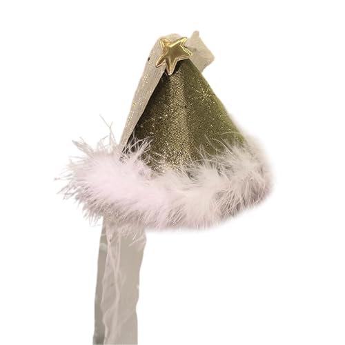 LLHCF Festliche Weihnachtsmütze, Haarnadel, süße Haarnadel, Prinzessinnen, Haarspange für Feiertage, Partys und Feiern LLHCF Festliche Weihnachtsmütze, Haarnadel, süße Haarnadel, Prinzessinnen, Haarspange für Feiertage, Partys und Feiern von LLHCF
