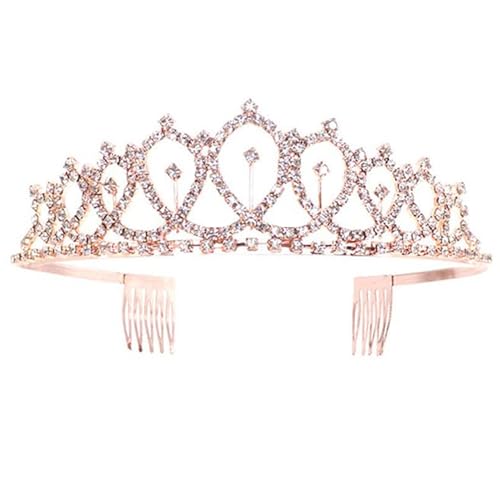 LLHCF Geburtstagsschärpe und Strass-Krone mit Kamm für Mädchen und Frauen, Geburtstagsschärpe und Strass-Krone mit Kamm, Dekoration, Partygeschenk LLHCF Geburtstagsschärpe und Strass-Krone mit Kamm für Mädchen und Frauen, Geburtstagsschärpe und Strass-Krone mit Kamm, Dekoration, Partygeschenk von LLHCF