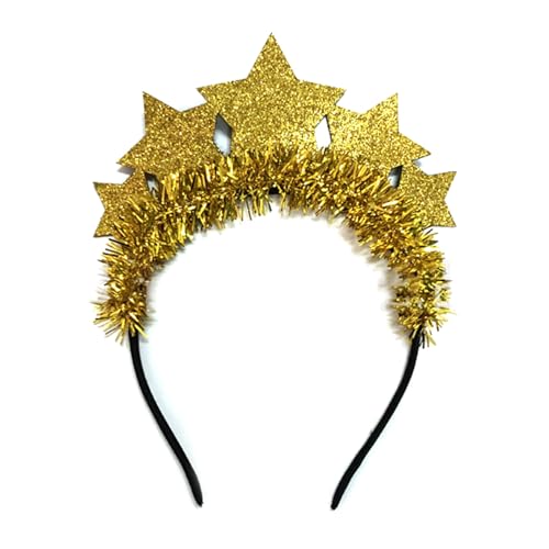 LLHCF Glitzerndes Stirnband mit Pailletten, Feenkrone, Party, Cosplay, Kostüm, Stirnband für Damen und Mädchen LLHCF Glitzerndes Stirnband mit Pailletten, Feenkrone, Party, Cosplay, Kostüm, Stirnband für Damen und Mädchen von LLHCF