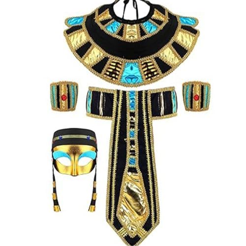 LLHCF Goldene ägyptische Schlange Haarreifen Schlangen Cosplay Stirnbänder Königin von Ägypten Cosplay Coole Kopfbedeckung Queen von LLHCF