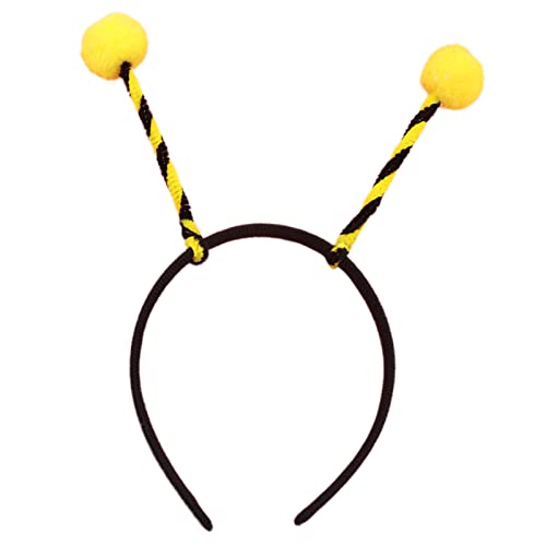 LLHCF Haarreif Schnecken-Kostüm-Requisiten mit Plüsch-Bommel, Tentakel für Kinder und Erwachsene, Halloween von LLHCF