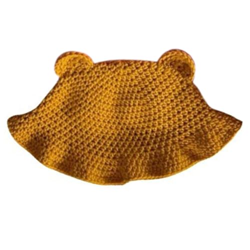 LLHCF Häkel-Kürbis-Hut, Halloween-Eimerhut, gehäkelter Kürbis, Fischerhut für Erwachsene, Teenager, hautfreundlicher Schlapphut LLHCF Häkel-Kürbis-Hut, Halloween-Eimerhut, gehäkelter Kürbis, Fischerhut für Erwachsene, Teenager, hautfreundlicher Schlapphut von LLHCF