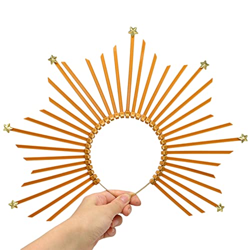 LLHCF HaloCrown Kopfschmuck Krone Cosplay CMary Halocrown Stirnband Halocrown Griechisch LLHCF HaloCrown Kopfschmuck Krone Cosplay CMary Halocrown Stirnband Halocrown Griechisch von LLHCF