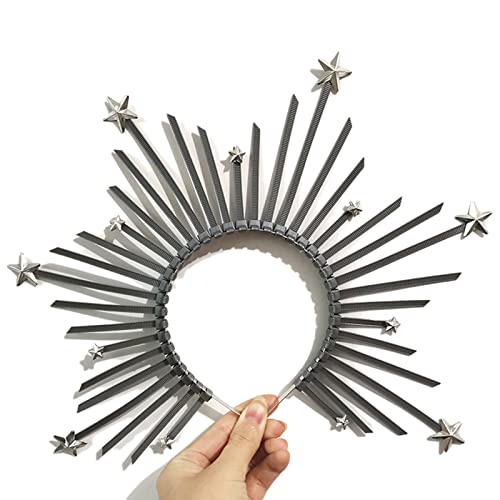 LLHCF HaloCrown Kopfschmuck Krone Cosplay CMary Halocrown Stirnband Halocrown Griechisch von LLHCF
