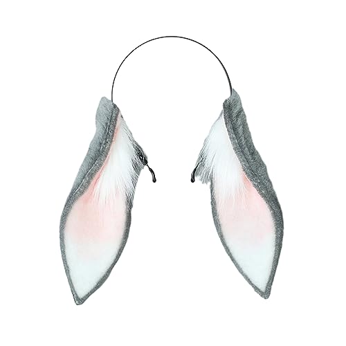 LLHCF Hasenohr-Stirnband, süßes Mädchen-Zubehör, Cosplay, Ohren, Pelzanzug, Maskerade, Halloween, Cosplay, Party LLHCF Hasenohr-Stirnband, süßes Mädchen-Zubehör, Cosplay, Ohren, Pelzanzug, Maskerade, Halloween, Cosplay, Party von LLHCF