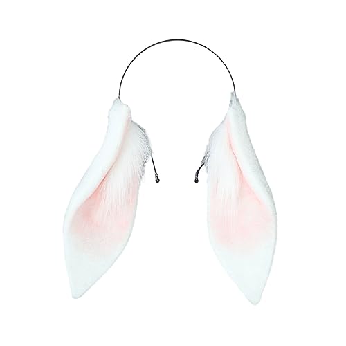 LLHCF Hasenohr-Stirnband, süßes Mädchen-Zubehör, Cosplay, Ohren, Pelzanzug, Maskerade, Halloween, Cosplay, Party LLHCF Hasenohr-Stirnband, süßes Mädchen-Zubehör, Cosplay, Ohren, Pelzanzug, Maskerade, Halloween, Cosplay, Party von LLHCF