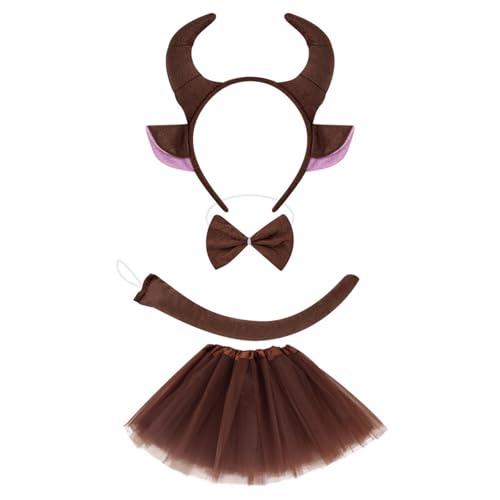 LLHCF Kreatives Rinderhorn-Stirnband, einzigartiger Tier-Kopfschmuck, Haarschmuck für Kinder und Erwachsene, die Tierthemen lieben LLHCF Kreatives Rinderhorn-Stirnband, einzigartiger Tier-Kopfschmuck, Haarschmuck für Kinder und Erwachsene, die Tierthemen lieben von LLHCF