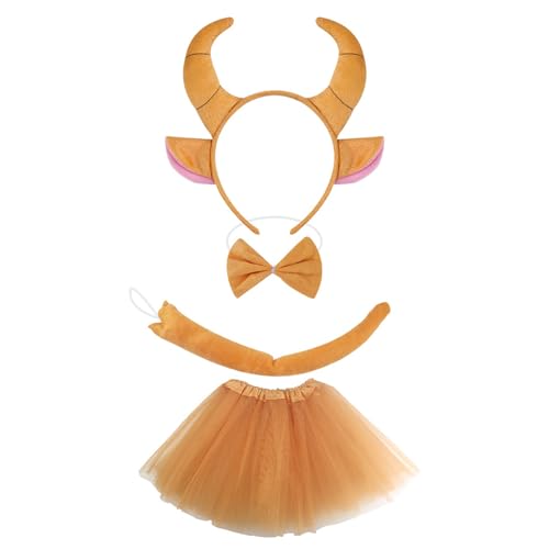 LLHCF Kreatives Rinderhorn-Stirnband, einzigartiger Tier-Kopfschmuck, Haarschmuck für Kinder und Erwachsene, die Tierthemen lieben LLHCF Kreatives Rinderhorn-Stirnband, einzigartiger Tier-Kopfschmuck, Haarschmuck für Kinder und Erwachsene, die Tierthemen lieben von LLHCF