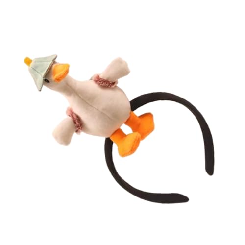 LLHCF Lustiger Kopfschmuck mit Entenmotiv, lustige Kopfbedeckung, 3D-Ente, auffälliger Haarschmuck, Kopfbedeckung LLHCF Lustiger Kopfschmuck mit Entenmotiv, lustige Kopfbedeckung, 3D-Ente, auffälliger Haarschmuck, Kopfbedeckung von LLHCF