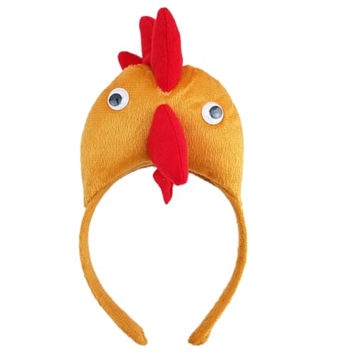 LLHCF Lustiges Huhn-Haarband für Partys, Musikfestivals, Fotoautomaten für Mädchen-Fotografie von LLHCF