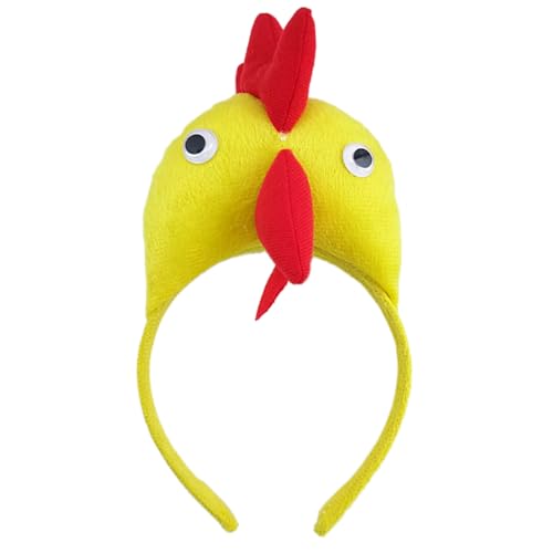LLHCF Lustiges Huhn-Haarband für Partys, Musikfestivals, Fotoautomaten für Mädchen-Fotografie LLHCF Lustiges Huhn-Haarband für Partys, Musikfestivals, Fotoautomaten für Mädchen-Fotografie von LLHCF