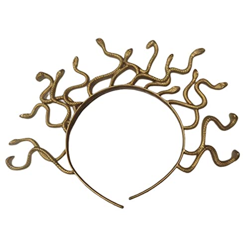 LLHCF Medusa Schlange Kostüm Stirnband Halloween Medusa Stirnband Halloween Kostüm Medusa Cosplay Krone Maskerade Party LLHCF Medusa Schlange Kostüm Stirnband Halloween Medusa Stirnband Halloween Kostüm Medusa Cosplay Krone Maskerade Party von LLHCF