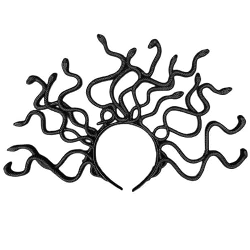LLHCF Medusa Schlange Kostüm Stirnband Halloween Medusa Stirnband Halloween Kostüm Medusa Cosplay Krone Maskerade Party LLHCF Medusa Schlange Kostüm Stirnband Halloween Medusa Stirnband Halloween Kostüm Medusa Cosplay Krone Maskerade Party von LLHCF