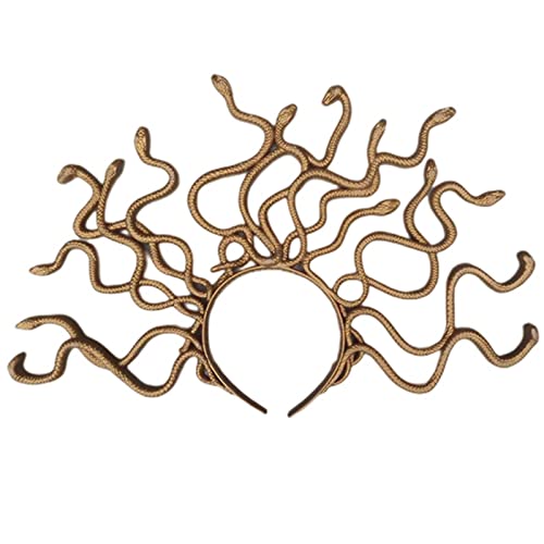 LLHCF Medusa Schlange Kostüm Stirnband Halloween Medusa Stirnband Halloween Kostüm Medusa Cosplay Krone Maskerade Party LLHCF Medusa Schlange Kostüm Stirnband Halloween Medusa Stirnband Halloween Kostüm Medusa Cosplay Krone Maskerade Party von LLHCF
