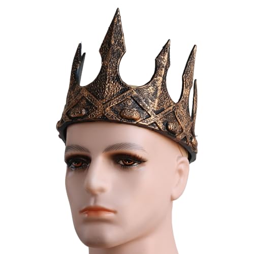 LLHCF Mittelalterliche Königskronen, Halbmonde, Diadem, Haarband für Maskeraden, Partys und historische Nachstellungen, Versammlungen LLHCF Mittelalterliche Königskronen, Halbmonde, Diadem, Haarband für Maskeraden, Partys und historische Nachstellungen, Versammlungen von LLHCF