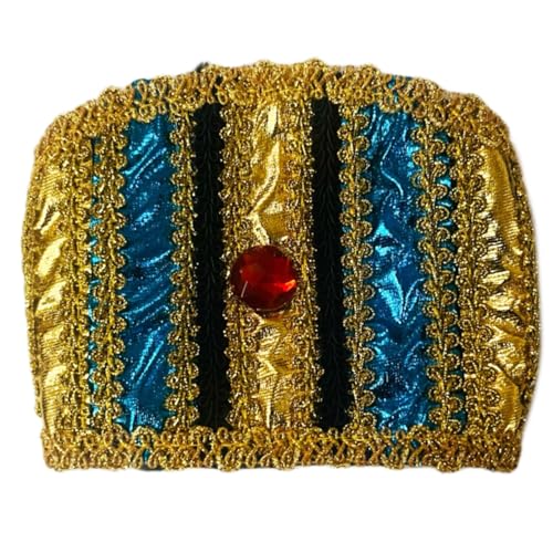 LLHCF Pharaohhut Goldene Zepter Cosplay Kopfbedeckung Schlangen Stirnbänder Cosplay Stirnbänder Schlangen Haarband Kopfbedeckung von LLHCF