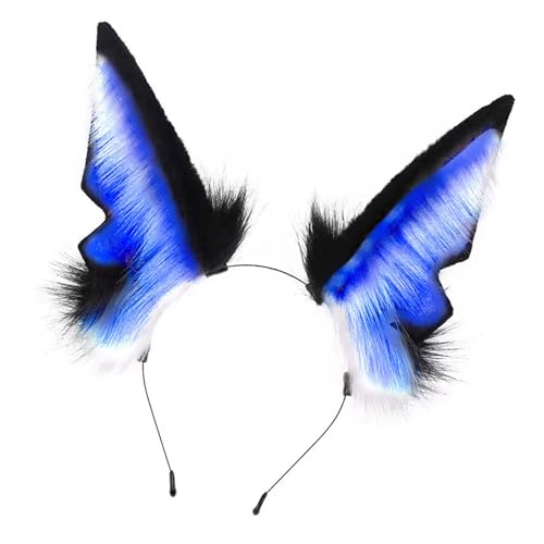LLHCF Plüsch-Ohr-Haarband, Kunstfell, Tierohr-Stirnband für Cosplay, Party, Kostüm, Haarreif, Themen-Event, Animation, Requisiten, Kopfbedeckung LLHCF Plüsch-Ohr-Haarband, Kunstfell, Tierohr-Stirnband für Cosplay, Party, Kostüm, Haarreif, Themen-Event, Animation, Requisiten, Kopfbedeckung von LLHCF