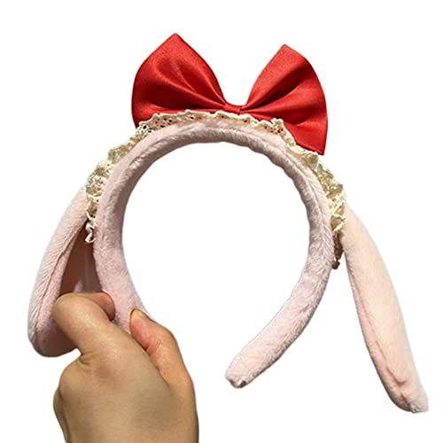 LLHCF Zartes Stirnband mit Ohrschleife, Dekor, Haarreif, Party, Kopfschmuck, Haarband, Cosplay-Kostüm, Requisiten für Frauen LLHCF Zartes Stirnband mit Ohrschleife, Dekor, Haarreif, Party, Kopfschmuck, Haarband, Cosplay-Kostüm, Requisiten für Frauen von LLHCF