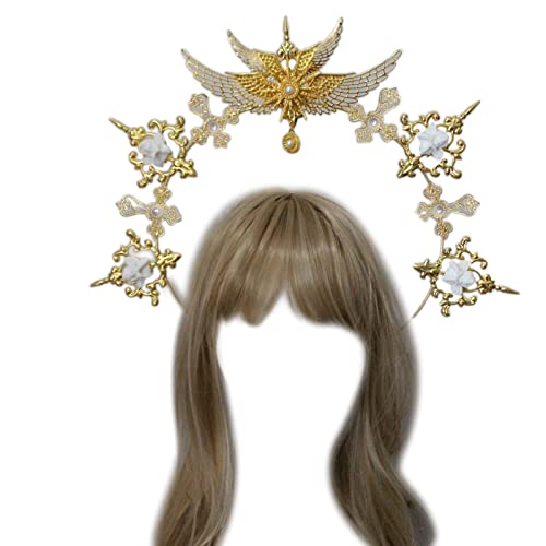 Mädchen-Haarband, Kopfschmuck, Perlen, Kopfschmuck, Kronen, zum Selbermachen, Mädchenkronen Mädchen-Haarband, Kopfschmuck, Perlen, Kopfschmuck, Kronen, zum Selbermachen, Mädchenkronen von LLHCF