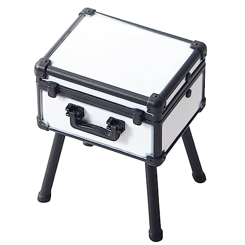 1:12 Miniatur-Make-up-Box, Modell, multifunktional, dekoratives Ornament für Zuhause, Festival, Urlaub, Party-Dekoration 1:12 Miniatur-Make-up-Box, Modell, multifunktional, dekoratives Ornament für Zuhause, Festival, Urlaub, Party-Dekoration von LLINthy