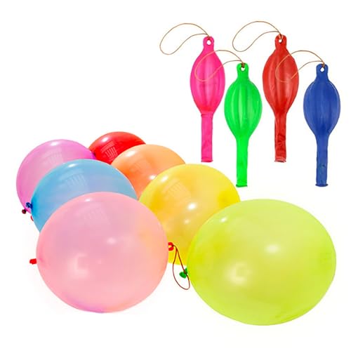 10/20 Stück Ballon mit Gummibändern Griff Stanzballon Geburtstag Party Gastgeschenk für Kinderpartys Hochzeit 10/20 Stück Ballon mit Gummibändern Griff Stanzballon Geburtstag Party Gastgeschenk für Kinderpartys Hochzeit von LLINthy