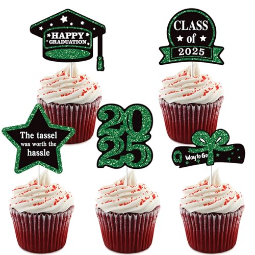 5pieces Cupcakes Toppers Kuchen Dekoration Graduation Kuchen Picks Kuchenzubehör Papier Textur Für Partyfeier Kuchen Herzstück Sticks Sticks 5pieces Cupcakes Toppers Kuchen Dekoration Graduation Kuchen Picks Kuchenzubehör Papier Textur Für Partyfeier Kuchen Herzstück Sticks Sticks von LLINthy