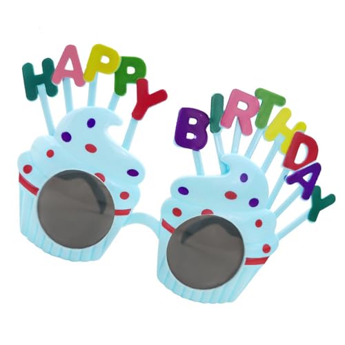 Einstellbare Partygläser Mit Kuchenmotiven Für Alle Altersgruppen PC Materialien Und Leichte Außen/Innenräume Verwenden Plastikrahmen Partygläser von LLINthy