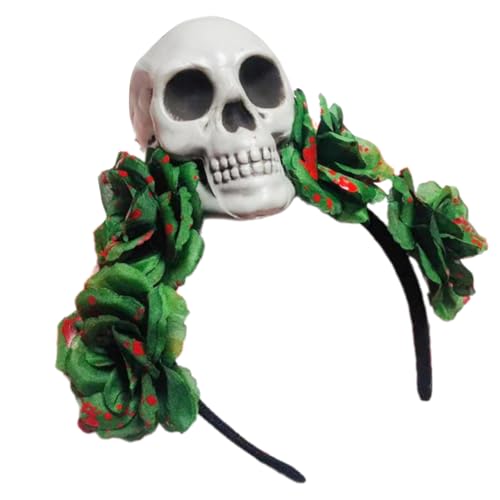 Hexenschädel Kopfwear Party Halloween Braut Stirnband Devil Skull Animation Hair Hoop Für Live Show Rolle Spielen Hexenschädel Kopfwear Party Halloween Braut Stirnband Devil Skull Animation Hair Hoop Für Live Show Rolle Spielen von LLINthy