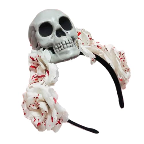 Hexenschädel Kopfwear Party Halloween Braut Stirnband Devil Skull Animation Hair Hoop Für Live Show Rolle Spielen Hexenschädel Kopfwear Party Halloween Braut Stirnband Devil Skull Animation Hair Hoop Für Live Show Rolle Spielen von LLINthy
