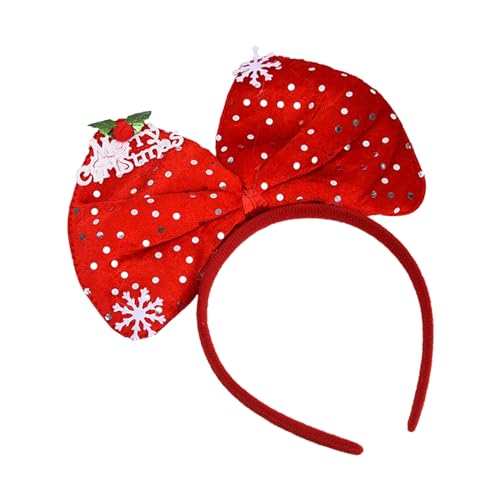 LLINthy 12 stilvolle Haarreifen für Neujahrsparty, farbige große Schleife, Haarband, Kopfschmuck für Weihnachten, Neujahr LLINthy 12 stilvolle Haarreifen für Neujahrsparty, farbige große Schleife, Haarband, Kopfschmuck für Weihnachten, Neujahr von LLINthy