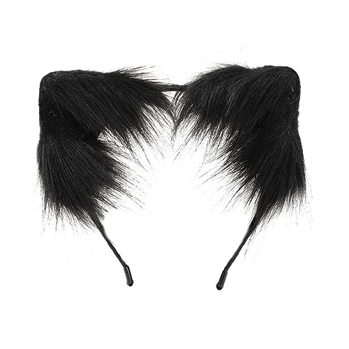 LLINthy Anime Cosplay Requisiten Haarreifen pelziges Haarstyling für Halloween Stirnband pelziges Kätzchen Tier Karneval LLINthy Anime Cosplay Requisiten Haarreifen pelziges Haarstyling für Halloween Stirnband pelziges Kätzchen Tier Karneval von LLINthy
