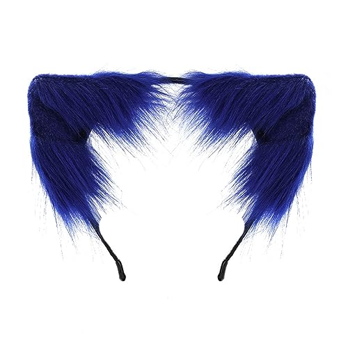 LLINthy Anime Cosplay Requisiten Haarreifen pelziges Haarstyling für Halloween Stirnband pelziges Kätzchen Tier Karneval LLINthy Anime Cosplay Requisiten Haarreifen pelziges Haarstyling für Halloween Stirnband pelziges Kätzchen Tier Karneval von LLINthy