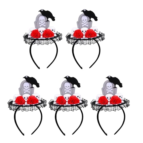 LLINthy Auffällige Halloween-Stirnbänder, Zubehör, Halloween-Feier, Stirnbänder, Verzierung, einfach zu tragen und anzupassen LLINthy Auffällige Halloween-Stirnbänder, Zubehör, Halloween-Feier, Stirnbänder, Verzierung, einfach zu tragen und anzupassen von LLINthy