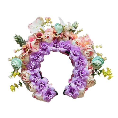 LLINthy Authentische Chinesische Blumige Kopfstücke Traditionelle Chinesische Blumige Kopfbedeckung Seidenblumhaarstück Für Kostümfotografie Blumenkronen LLINthy Authentische Chinesische Blumige Kopfstücke Traditionelle Chinesische Blumige Kopfbedeckung Seidenblumhaarstück Für Kostümfotografie Blumenkronen von LLINthy