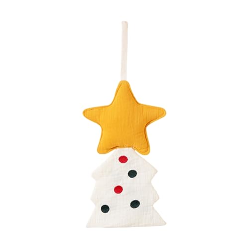 LLINthy Baby Beruhigende Puppen Cartoon Weihnachtsbaum Form Kugelspielzeug Beruhigende Beschäftigung Puppen Mit Sound Kauspielzeug Für Kinder Kindergarten Hängende Dekoration LLINthy Baby Beruhigende Puppen Cartoon Weihnachtsbaum Form Kugelspielzeug Beruhigende Beschäftigung Puppen Mit Sound Kauspielzeug Für Kinder Kindergarten Hängende Dekoration von LLINthy