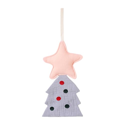 LLINthy Baby Beruhigende Puppen Cartoon Weihnachtsbaum Form Kugelspielzeug Beruhigende Beschäftigung Puppen Mit Sound Kauspielzeug Für Kinder Kindergarten Hängende Dekoration LLINthy Baby Beruhigende Puppen Cartoon Weihnachtsbaum Form Kugelspielzeug Beruhigende Beschäftigung Puppen Mit Sound Kauspielzeug Für Kinder Kindergarten Hängende Dekoration von LLINthy