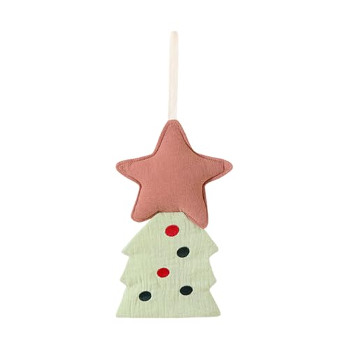 LLINthy Baby Beruhigende Puppen Cartoon Weihnachtsbaum Form Kugelspielzeug Beruhigende Beschäftigung Puppen Mit Sound Kauspielzeug Für Kinder Kindergarten Hängende Dekoration LLINthy Baby Beruhigende Puppen Cartoon Weihnachtsbaum Form Kugelspielzeug Beruhigende Beschäftigung Puppen Mit Sound Kauspielzeug Für Kinder Kindergarten Hängende Dekoration von LLINthy